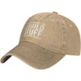 thumbnail image 2 of That's What I Do I Build Stuff and I Know Things Hat for Men Baseball Hats with Design Caps, 2 of 8