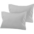 thumbnail image 1 of Cotton Metrics Travel Pillowcase Set of 2 Toddler Pillowcase Zipper Closure 800 Thread Count 100% Organic Cotton Pack of 2 Travel Size Pillow Cases Pillow Covers, 1 of 7