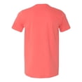 thumbnail image 3 of Gildan Mens Softstyle T-Shirt, L, Coral Silk, 3 of 3