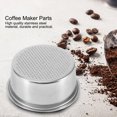 thumbnail image 2 of Spptty Accessoires de Cafetière, Accessoires de Machine à Café, Accessoires de Cafetière Filtre en Acier Inoxydable pour 51mm Haute Pression Machine à Café, 2 of 8