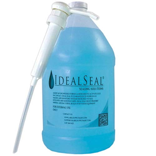 IDEALSEAL PB 608-0 Solution de Scellage E-Z Compatible avec une Solution de Scellage d'Un Demi-Gallon avec une Pompe Robuste, à Comparer à la Solution de Scellage PB EZ # 608-0 (64 oz) Série DM Systèmes d'Envoi