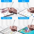 thumbnail image 2 of Stylus Pen, Stylist Compatible for iOS/Android Touchscreens/Phones, Rechargeable Stylus Pen with High Precise Tip, Stylus Pencil for Apple/Android/ Samsung Tablet, 2 of 5
