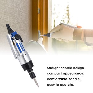 Strike Straight  Pneumatic Set 14" Pneumatic Air Screwdriver Straight Hand Industrial Screw Driver Tool 9000Rpm