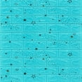 thumbnail image 1 of Autocollants Muraux 3D en Mousse PE Gris 70x77cm Autocollants Muraux, 1 of 7
