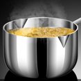 thumbnail image 4 of Pot Gravy Stainless Steel Milk Pot Small Sauce Pan Saucepan Non Stick, 4 of 11