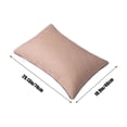 thumbnail image 3 of Hotel Grade Down Core Pillow for Back Stomach Sleepers, Soft Supportive Bed Pillow with Quilted Design, Medium Support Neck Pressure Relief Pillow in White Gray Green Orange Pink Khaki, 3 of 6