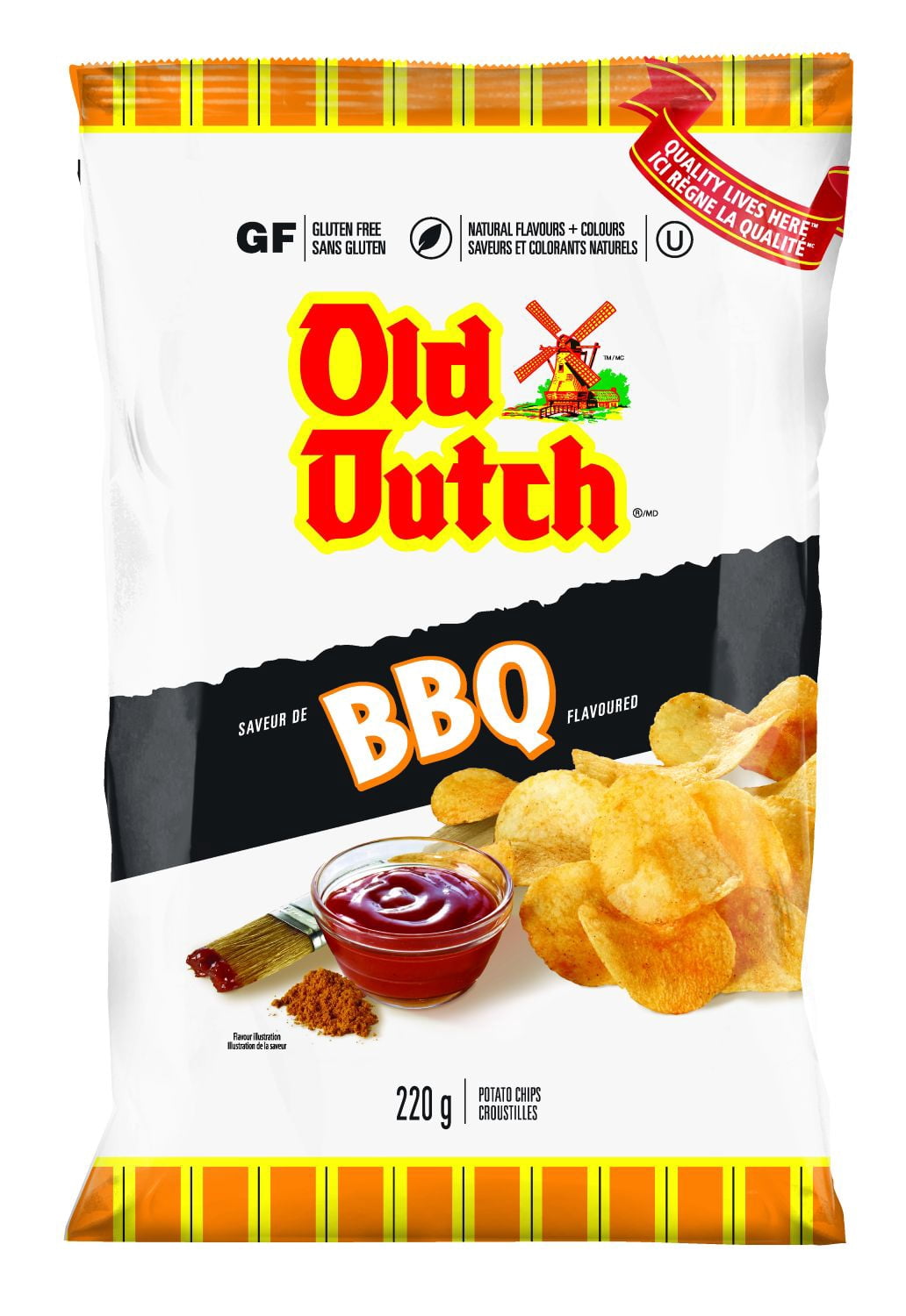 Old Dutch BBQ Potato Chips