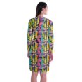 thumbnail image 4 of Moomaya Chandail à Capuchon à Manches Longues Imprimé, Robe T-Shirt en Jersey avec Poches, 4 of 6