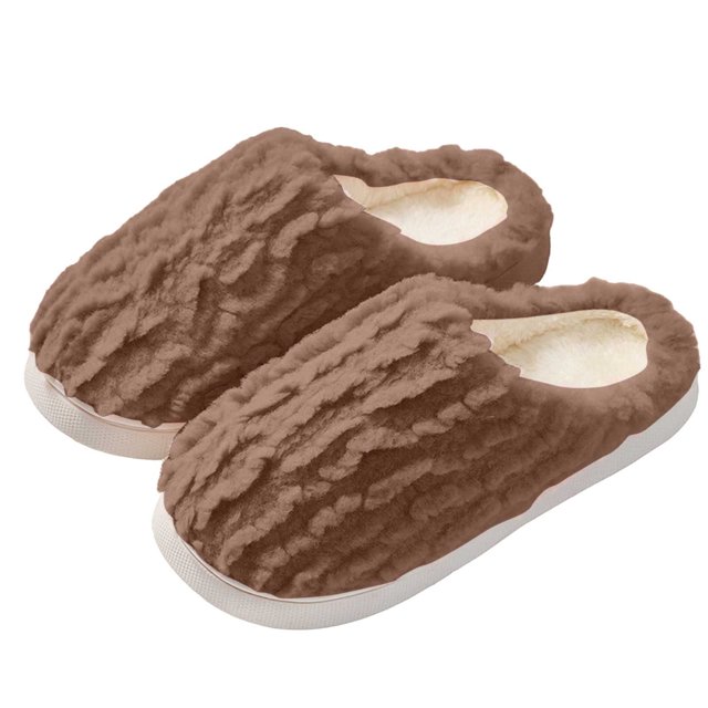 Slippers Winter Warm Shoes Indoor Outdoor Comfortable Soft Cozy Fuzzy Slides For