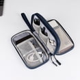 thumbnail image 3 of Portable Cable Organizer Bag Travel Cord Organizer Pouch Small Electronics Accessories Bag Tech Cord Storage Pouch for Cable  Charger Drive Earphone USB SD Card, 3 of 5