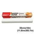 thumbnail image 3 of Binwennn Baking Mat Cake & Grill Pan Liner Food Grade Double Silicone Paper 10m X 30cm Paper Baking Sheets 9x13 Air Fryer Cake Pan Holiday Wax Paper Sheets Non Repeating Butter Paper Silicone Paper, 3 of 6