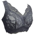 thumbnail image 3 of BIMEI Women's Mastectomy Pockets Wireless Post-Surgery Plus Size Full Coverage Everyday Bra 2461,Black,42D, 3 of 5