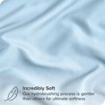 thumbnail image 3 of Bare Home Body Pillowcase - Envelope Closure - Ultra Soft - Double Brushed - Light Blue, 3 of 6
