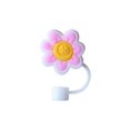 thumbnail image 1 of Silicone Straw Cover Protector 10mm Reusable Drinking Straw Covers Cap, Cute Cartoon Straw Tips Covers Straw Toppers for Tumblers Dust-Proof Straws Plugs J0B8, 1 of 8