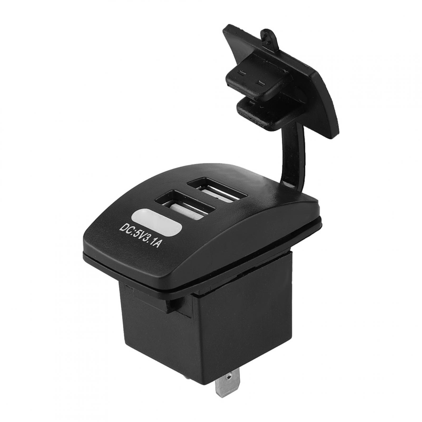 Dual USB Car Charger,Waterproof Dual USB Charger Car Charger Adapter Car USB Charger Finely Tuned Performance