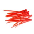 thumbnail image 1 of Graflsoa Attaches en Plastique Rouge - Ensemble de 20 Pcs pour Accessoires de Tondeuse Électrique, 10cm x 0.7cm, Léger et Durable, 1 of 6