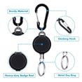 thumbnail image 3 of 5pccs Retractable Key Chain, Heavy Duty Key Reel Keychain, Extendable Key with 68cm Steel Wire Name Card, 3 of 8