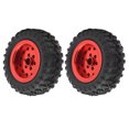 thumbnail image 3 of RC Truck Tire, Practical Flexible Durable RC Truck Wheel  For RC Car Supplies For Remote Control Car Modification Red, 3 of 8