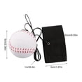 thumbnail image 2 of Wrist Return Ball, 2.36 Inch Sports Wrist Balls on a String, Rubber Rebound Bouncy Wristband Balls on Elastic String for Wrist Exercise or Play (Basketball, Tennis, Baseball and Football), 2 of 7