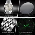 thumbnail image 4 of OLEVS Men's 2024 New Fashion Elegant Analog Quartz Watch Gray Dial, Male Adult Watch, Gifts For Men, 4 of 18