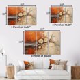 thumbnail image 4 of Designart Arbre Brun Rouge art Mural Encadré Décor, Arbre Brun Rouge art Mural Encadré, composition Abstraite d'Arbre Brun Rouge, Grand art Mural Traditionnel Multicolore Encadré Blanc, Cadre de Couleur Blanche, 4 of 5
