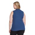 thumbnail image 3 of Iyla Women's Plus Mock Neckline Rib Top, 3 of 6