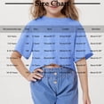 thumbnail image 4 of DecSea T-Shirts Courts d'Été pour Filles, Mode Enfants, Coupe Ample, Col Rond, Manches Courtes, T-Shirts Basiques, 4 of 8