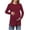 Wine, variant on Bwiyojiz Sizes S-XXL Maternity Clothes Summer Ladies Fashion Solid Color Stripe Long Sleeve Pregnant Woman Casual Tops Clothes, Mother's Day Gifts
