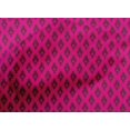 thumbnail image 4 of oneOone Cotton Poplin Fabric Argyle Style Ikat Printed Fabric 1 Yard 56 Inch Wide, 4 of 4