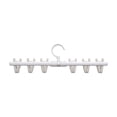 thumbnail image 2 of Vaidha Multi-functional Folding Wall-hanging Clothes Rack Clothes Balcony Drying Artifacts Household Six Clip Underwear Socks Drying Hanging Racks, 2 of 6