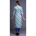 thumbnail image 4 of Bimba Printed Button Down Straight Tunic Dresses For Women Kurti Medium, 4 of 6