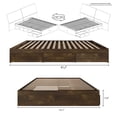 thumbnail image 4 of Lit rangement 3 tiroirs Nocce de Nexera, Truffe, 4 of 8