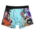 thumbnail image 4 of Dragon Ball Z Anime Cartoon Mens 3-Pack Boxer Briefs Set, Black, Medium, 4 of 4