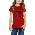 thumbnail image 1 of TopLLC Manches Courtes Col Rond Blouses & Chemises Chemises pour Enfants T-Shirt Graphique Manches Courtes Col Rond Crop Top pour 3-14 Ans Filles et Garçons T-Shirt Tee Blouse Fille, 1 of 4