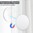 thumbnail image 4 of JMYHOAM Gadgets pour la Maison Poids Magnétiques pour Rideaux de Douche - Utilisés pour Pondérer les Doublures de Rideaux de Douche, Poids de Drapeaux pour Bases de Drapeaux, Outils de Poids de Rideaux d'Extérieur Robustes, 4 of 5