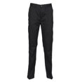 thumbnail image 1 of Henbury Womens 65/35 Flat Fronted Slim Fit Chino Work Trousers, 1 of 1