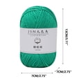 thumbnail image 3 of Birdeem 4 Strands of Combed Milk Cotton Thread Diy Doll Cotton Crochet Thread Wool Ball, 3 of 4