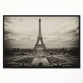 thumbnail image 1 of Design Art Vue Vintage De Paris France  Sur Toile Encadrée, 1 of 4