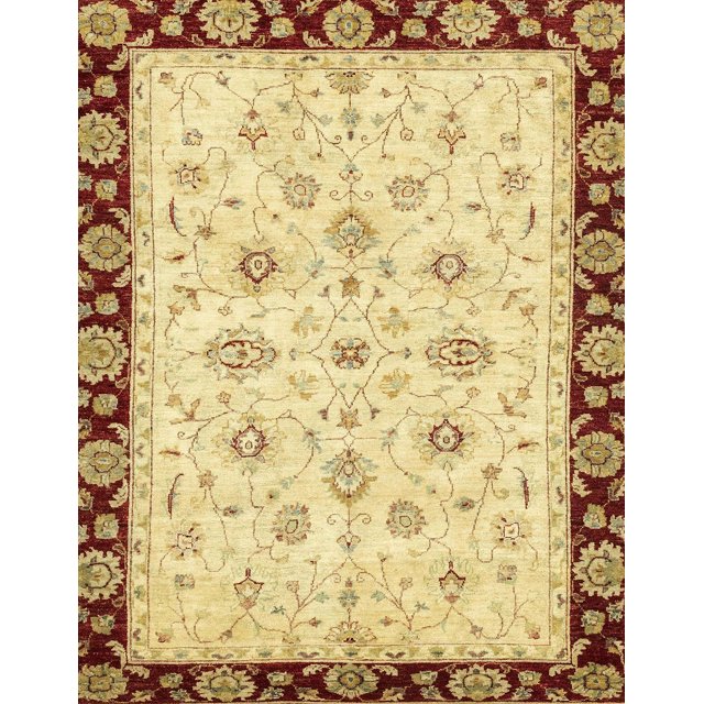 Ahgly Company Indoor Rectangle Abstract Chocolate Brown Oriental Area Rugs, 2' x 3'