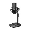 thumbnail image 1 of Support de Microphone de Bureau Amélioré, Support de Micro de Bureau Réglable Antidérapant, Support de Micro de Table avec Fente pour Téléphone et Tablette pour Diffusion en Direct Karaoké, 1 of 8