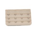 thumbnail image 1 of Langgg Extension Strap Bra Extenders Buckle 4 Hook Breathable Practical Accessories Adjustable Replacement 3 Rows Underwear deep flesh, 1 of 5