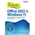 thumbnail image 1 of Professor Teaches Office 2021 & Windows 11 with Skill Assessment 6 Courses Tutorial Set [Digital Code], 1 of 7