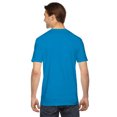 thumbnail image 2 of American Apparel Fine Jersey Tee, L, Teal, 2 of 3
