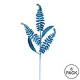 thumbnail image 3 of Vickerman QG192212 33 in. Turquoise Fern Leaf Spray - 6 per Bag, 3 of 3