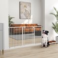 thumbnail image 2 of PawHut 30 Inch High Pet Gate, Dog Gate for Stairs, 29"-58" Width, 2 of 10