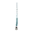 thumbnail image 2 of Nûby Silicone Pacifinder™ Pacifier Clip Compatible with Handle & Knob Style Pacifiers - Aqua, for Newborn +, 2 of 2