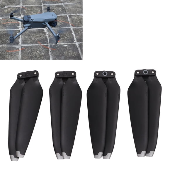 Pour 2 Paires Hélices de Remplacement pour Drone 9453F Pales de Rechange à Dégagement Rapide PP pour 3 Entretien