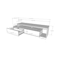 thumbnail image 4 of Nexera Tonik 72 in TV Stand, White, 4 of 4