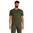 thumbnail image 1 of T-shirt extensible à encolure en V George pour hommes, 1 of 6