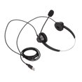 thumbnail image 2 of USB Telephone Headset, Comfortable Noise Reduction Binaural Headset Durable  For Call Centers, 2 of 8